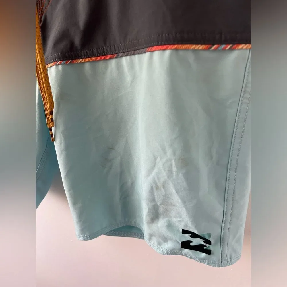 BILLABONG MENS TRIBONG X BOARDSHORTS BLUE, BLUE PERFORMANCE